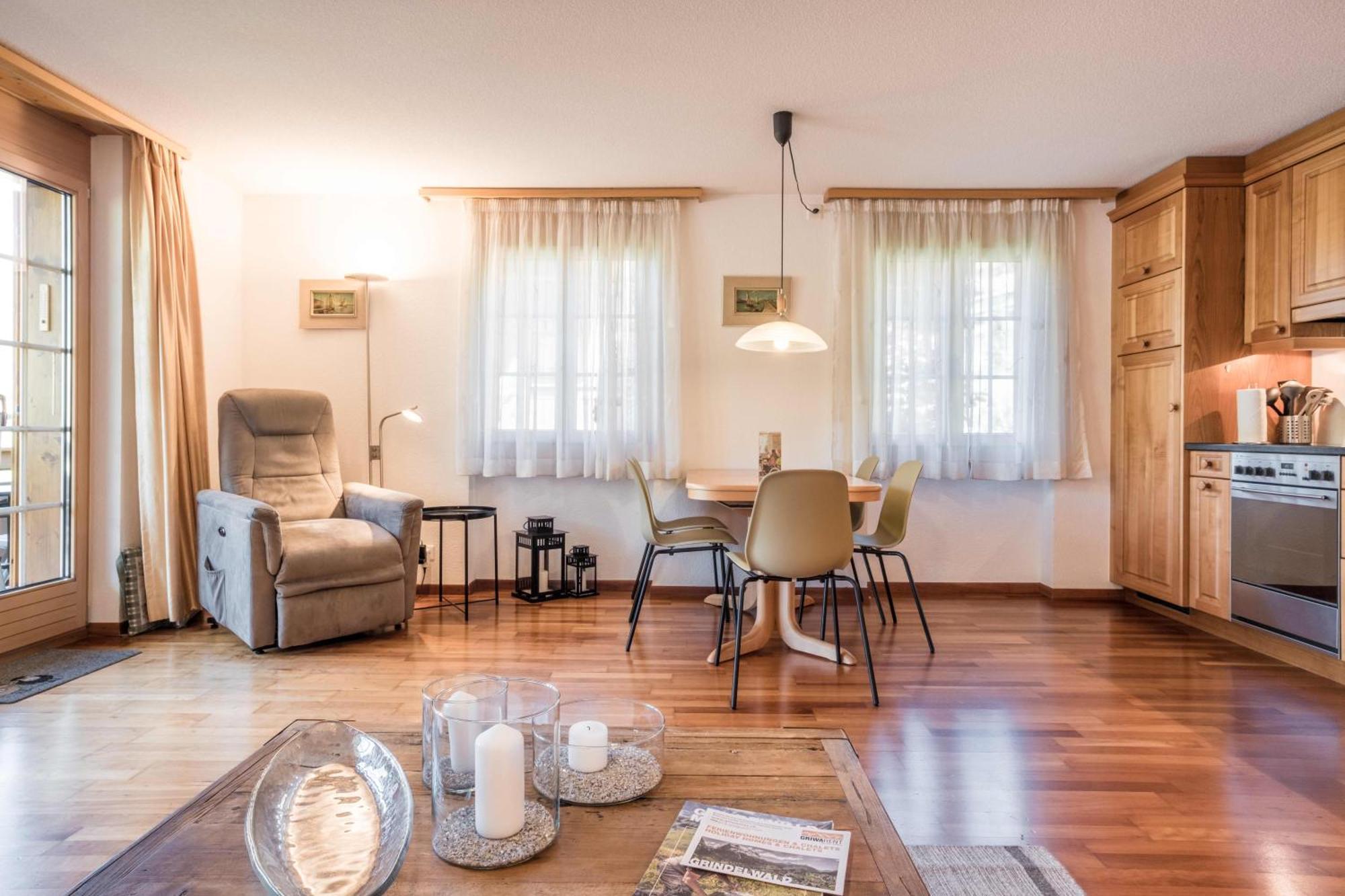 Apartment St. Louis 2.5 - Griwarent Ag Grindelwald Exteriör bild